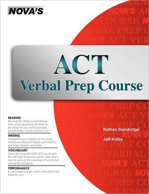 ACT Verbal Prep Course de Nathan Standridge