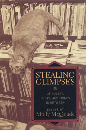 Stealing Glimpses: Of Poetry, Poets, and Things In Between / Essays de Molly McQuade