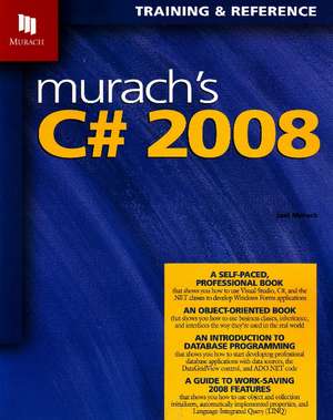 Murach's C# 2008 de Joel Murach