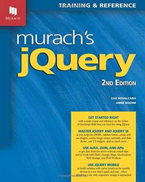 Murachs jQuery de Zak Ruvalcaba