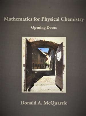 Mathematics for Physical Chemistry de Donald A. McQuarrie