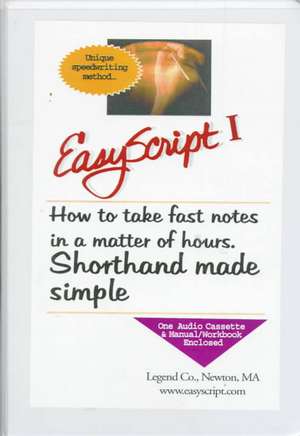 Easyscript 1 - Beginner 2 (40 Wpm) de Leonard D. Levin