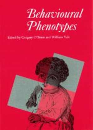 Behavioural Phenotypes de Gregory O'Brien