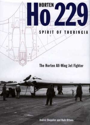 Horten Ho 229 Spirit of Thuringia: The Horten All-Wing Jet Fighter de Andrei Shepelev