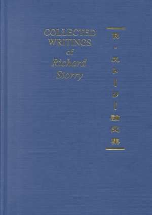 Richard Storry - Collected Writings de Richard Storry