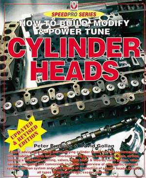 How to Build, Modify & Power Tune Cylinder Heads: Book & 2 CDs de Peter Burgess