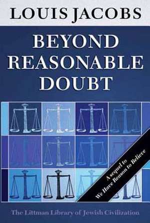 Beyond Reasonable Doubt de Louis Jacobs