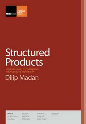 Madan, D: Structured Products de Dilip Madan