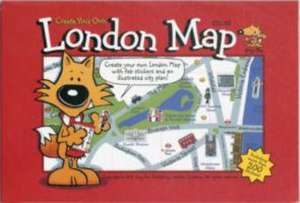 Guy Fox 'Create Your Own' London Map de Kourtney Harper