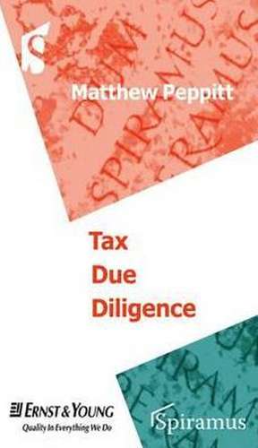 Tax Due Diligence de Matthew Peppitt