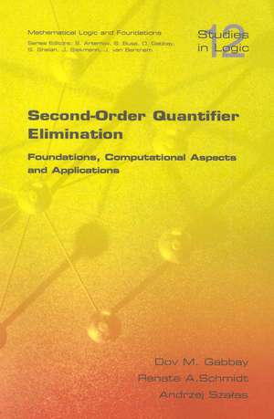 Second Order Quantifier Elimination de D. M. Gabbay