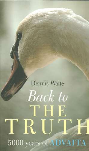 Back to the Truth – 5000 years of Advaita de Dennis Waite