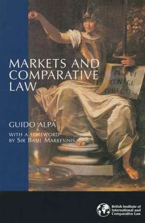 Markets and Comparative Law de Guido Alpa