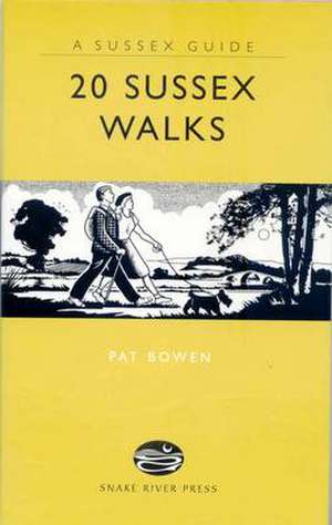 20 Sussex Walks de Pat Bowen