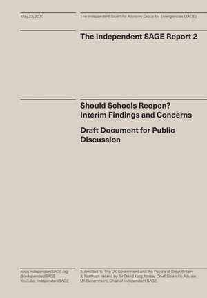 Should Schools Reopen? Interim Findings and Concerns