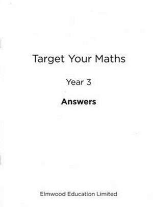 Target Your Maths Year 3 Answer Book de Stephen Pearce