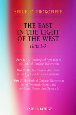 The East in the Light of the West de Sergei O. Prokofieff