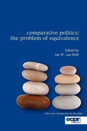 Comparative Politics de Jan W. van Deth