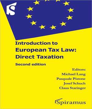 Introduction to European Tax Law: Direct Taxation