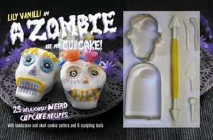 A Zombie Ate My Cupcake! Kit: 25 deliciously weird cupcake recipes de Lily Vanilli