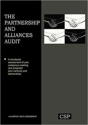 The Partnership and Alliances Audit de David Connell