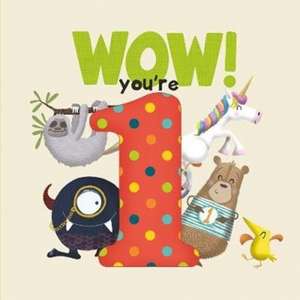 WOW! You're One birthday book de Lucy Tapper