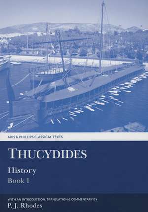 Thucydides: History Book I de Peter J. Rhodes