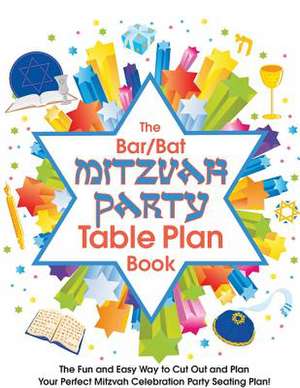 The Bar/Bat Mitzvah Table Plan Book de Alison McNicol