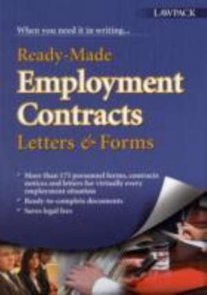 Ready-made Employment Letters, Contracts and Forms