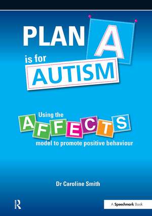 Plan A is for Autism: Using the Affects Model to Promote Positive Behaviour de Caroline Smith