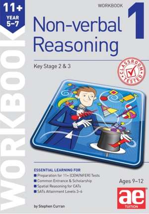 11+ Non-verbal Reasoning Year 5-7 Workbook 1 de STEPHEN C. CURRAN