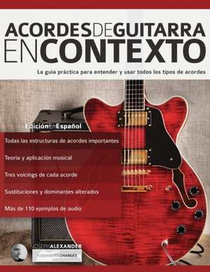 Acordes de guitarra en contexto de Joseph Alexander