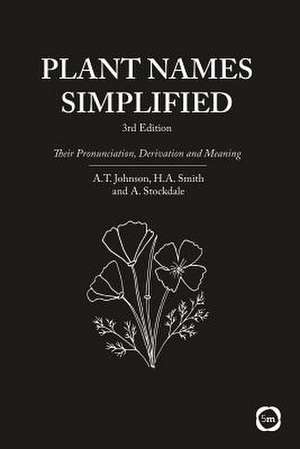 Plant Names Simplified de Stockdale, Adrian