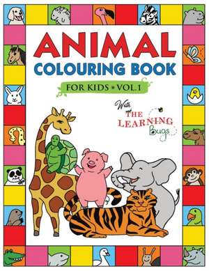 Animal Colouring Book for Kids with The Learning Bugs Vol.1 de The Learning Bugs