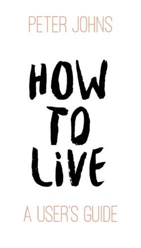 How To Live: A User's Guide de Peter Johns