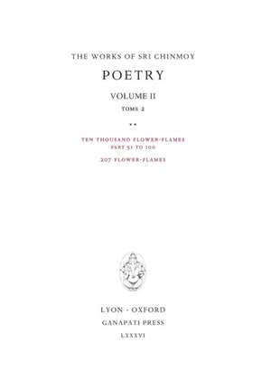 Poetry II, tome 2 de Sri Chinmoy