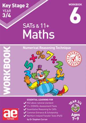 KS2 Maths Year 3/4 Workbook 6 de STEPHEN C. CURRAN