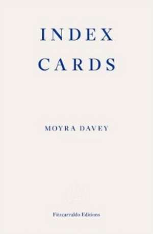 Index Cards de Moyra Davey