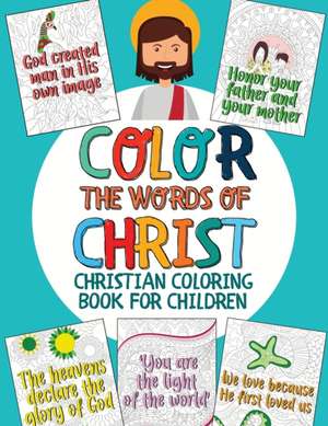 Color the Words of Christ de Kids_For_Christ