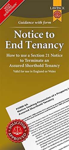 Notice to End Tenancy de Lawpack