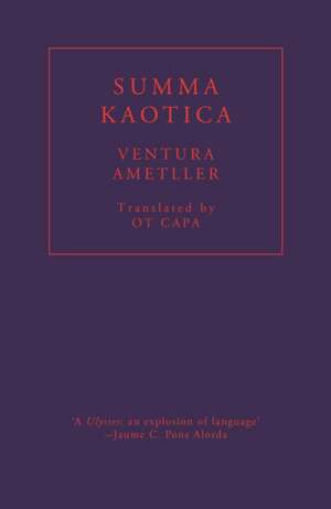 Summa Kaotica de Ventura Ametller