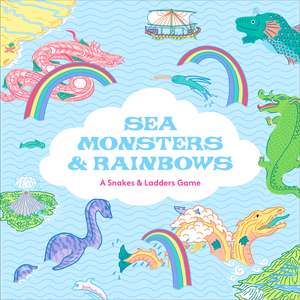Sea Monsters & Rainbows: A Snakes & Ladders Game de Anna Claybourne
