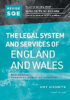 Revise SQE The Legal System and Services of England and Wales 2nd ed de Amy Sixsmith