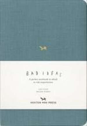 A Notebook for Bad Ideas (Medium / Blue / Lined)