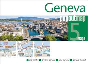 Geneva Popout Map de Popout Map