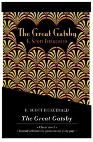 The Great Gatsby - Lined Journal & Novel de F. Scott Fitzgerald