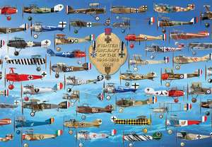 Fighter Aircraft Of The 1914-1918 War: 1000 Piece Jigsaw de Harry Dempsey