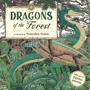 Dragons of the Forest. 1000 Piece Jigsaw Puzzle de Tomislav Tomic