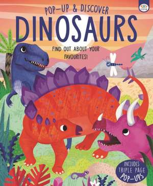 Pop Up and Discover Dinosaurs de Anton Poitier