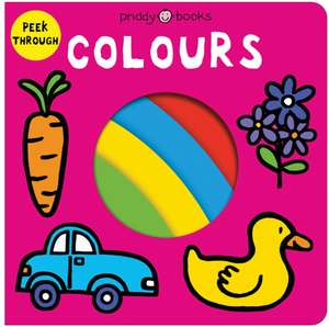 Peek Through Colours de Priddy Books